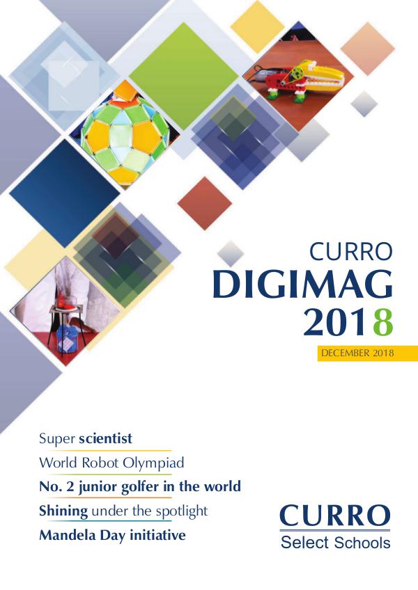 CURRO SELECT SCHOOLS DIGIMAG 2018 CURRO SELECT SCHOOLS - DIGIMAG 2018