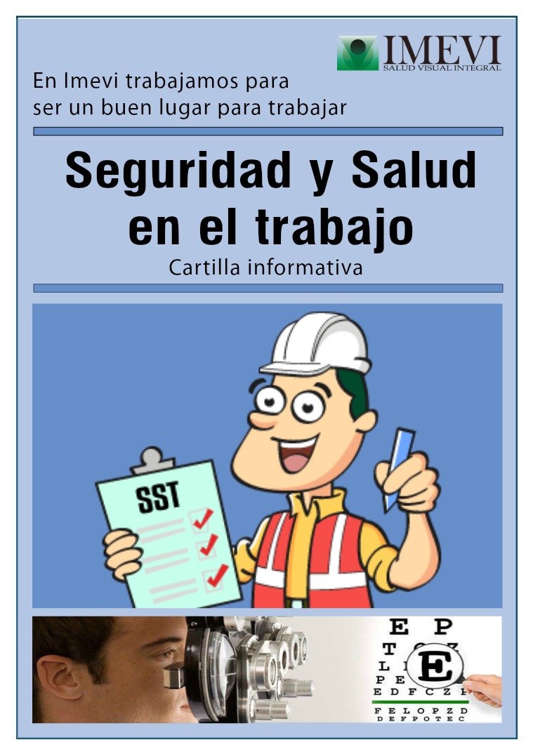 Cartilla de Seguridad y Salud en el Trabajo IMEVI No1