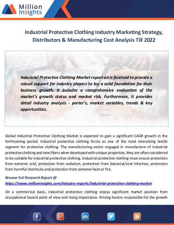 Industrial Protective Clothing Market