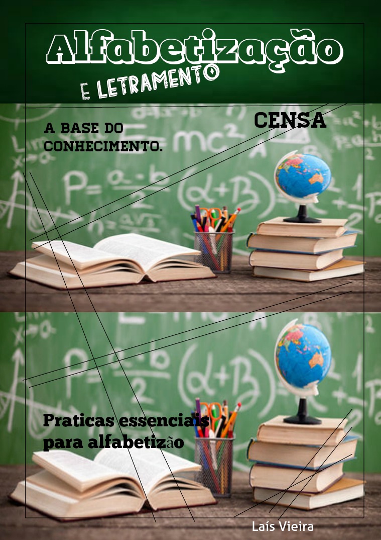 Minha primeira Revista volume 1 educação alfabetização