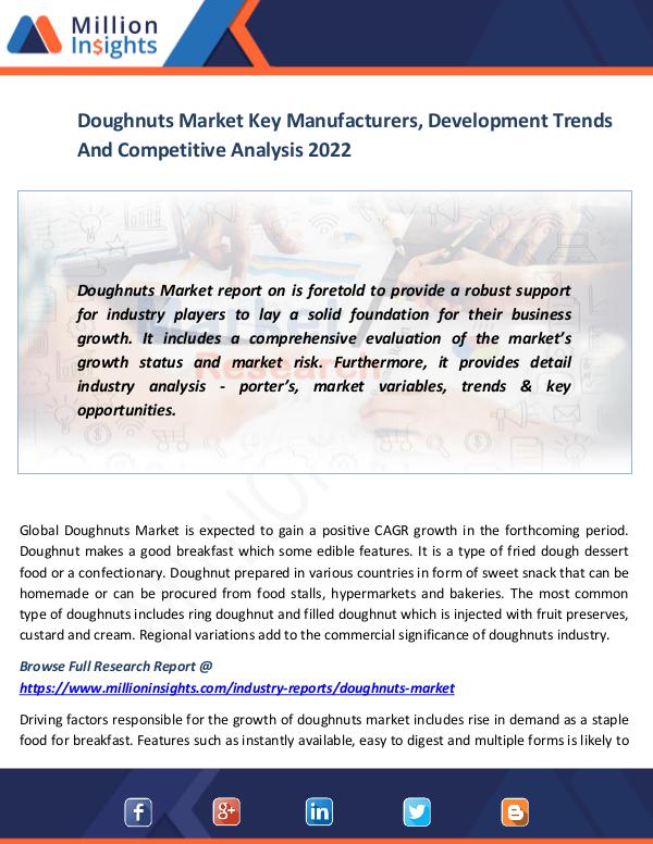 News on market Doughnuts Market