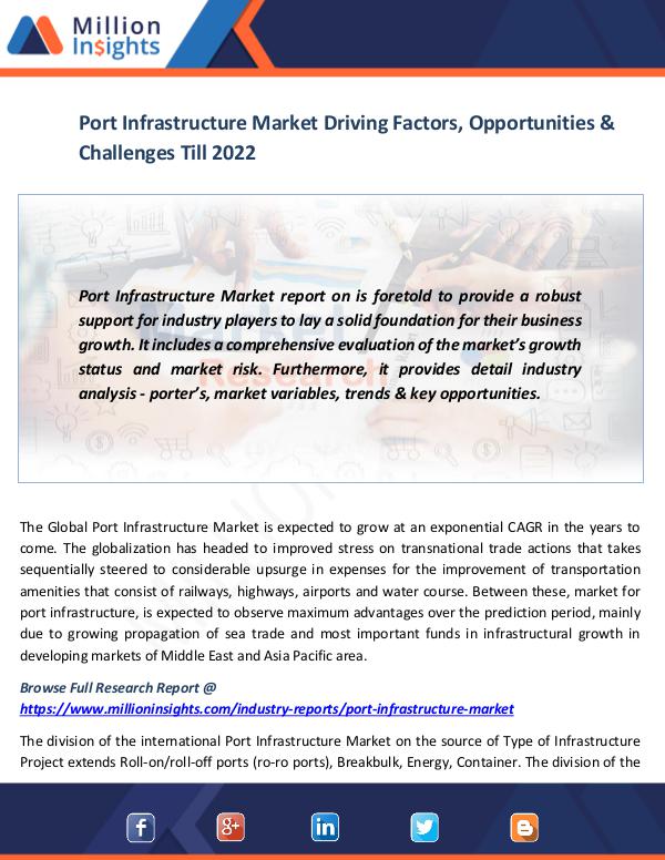 Port Infrastructure Market