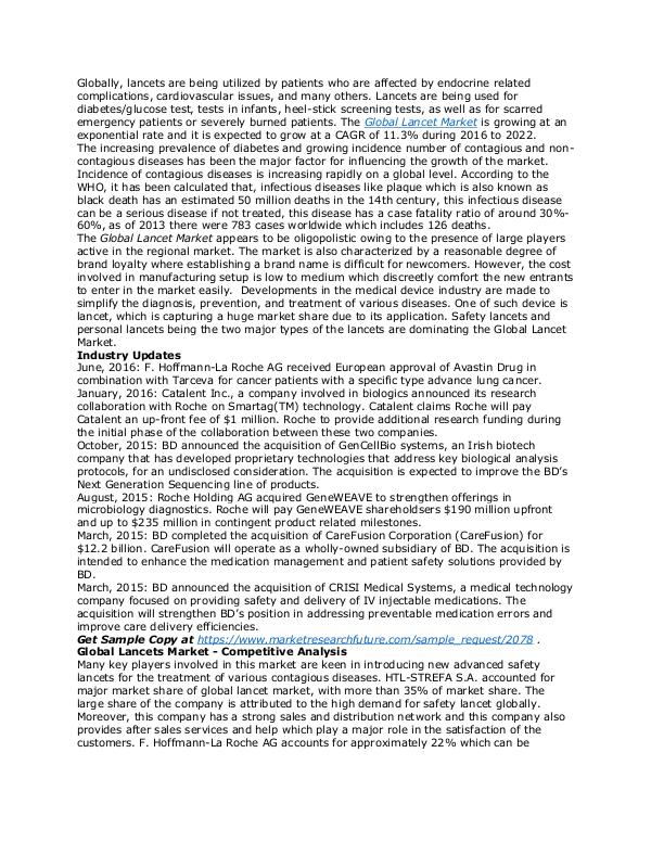 Healthcare Publications Lancet Market