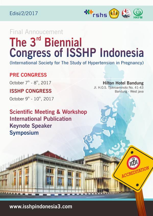 ISSHP 2017 ISSHP 2017 FINAL ANNOUNCEMENT