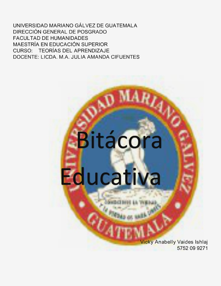 Bitácora Educativa portafolio