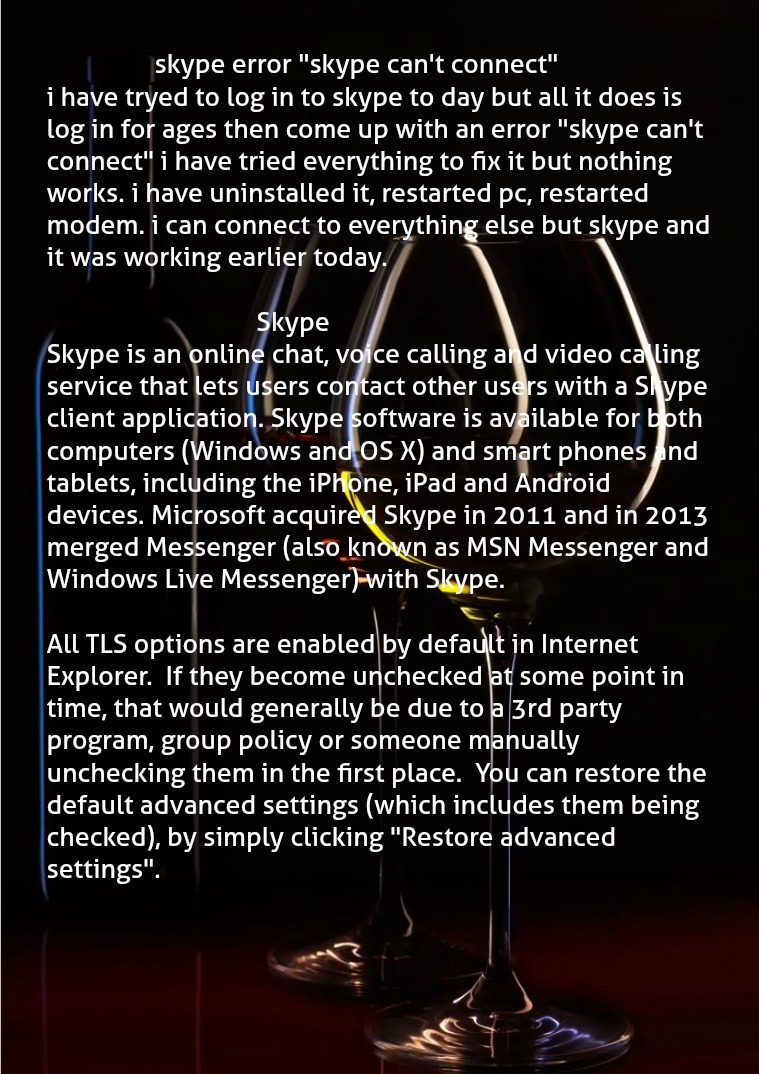 +1-888-466-6298 Skype can t connect/error/Skype not connecting skype video not working/skype cant connect