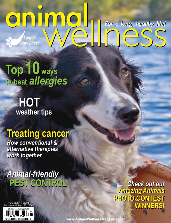 Animal Wellness Magazine Aug/Sep 2006