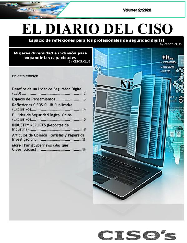 El Diario del CISO (The CISO Journal) Volumen 2