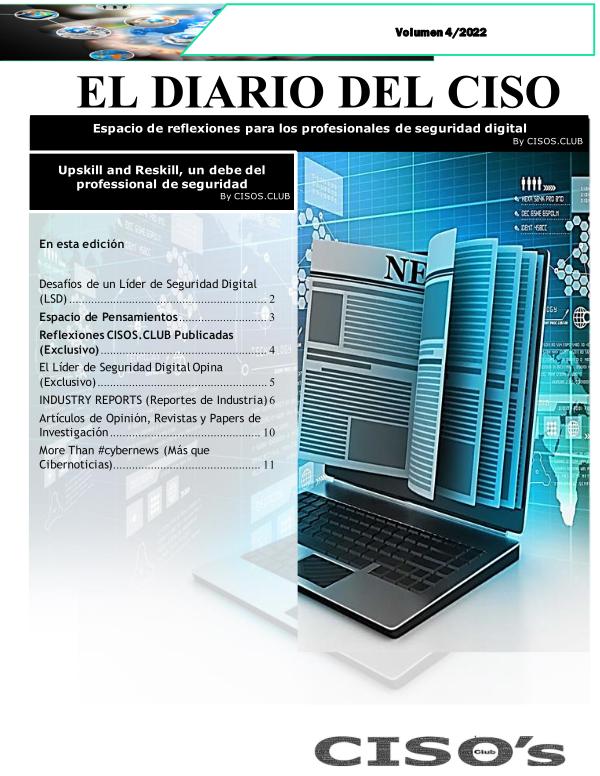 El Diario del CISO (The CISO Journal) Volumen 4