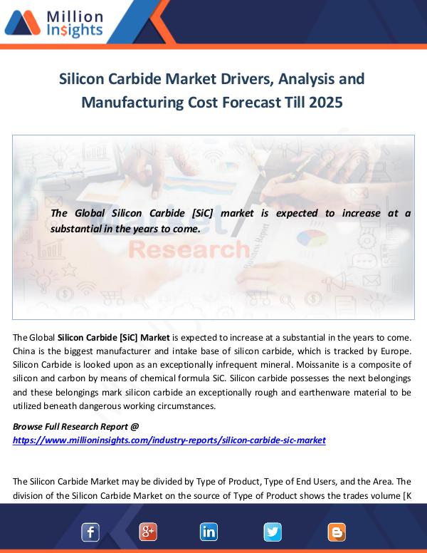 Silicon Carbide Market Drivers