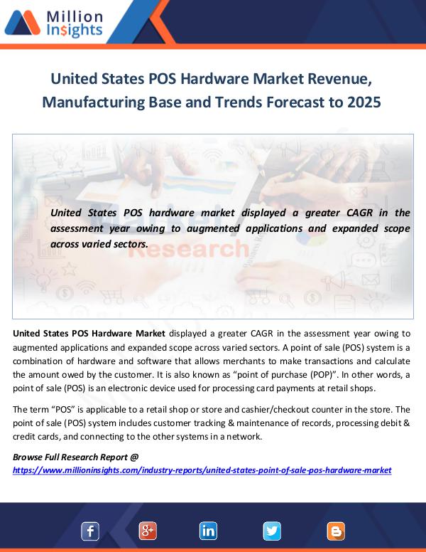 United States POS Hardware Market