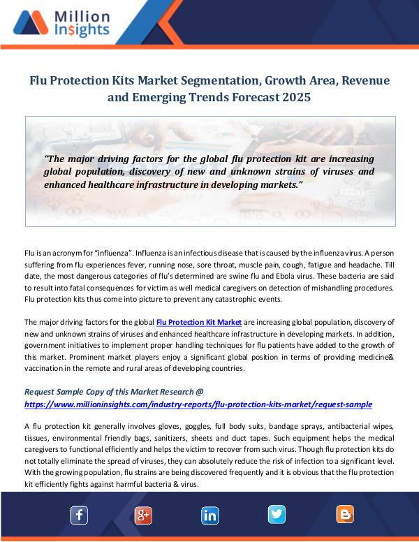 Flu Protection Kits Market