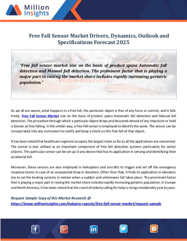 Free Fall Sensor Market