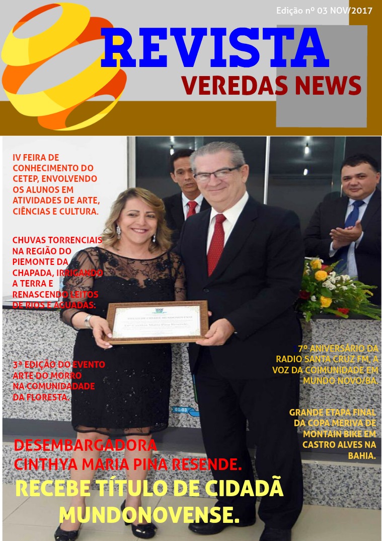 REVISTA VEREDAS NEWS 3ª EDIÇÃO