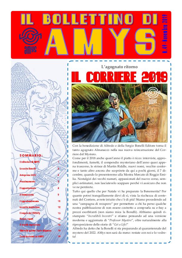 IL BOLLETTINO DI AMYS nr. 49-2019.low