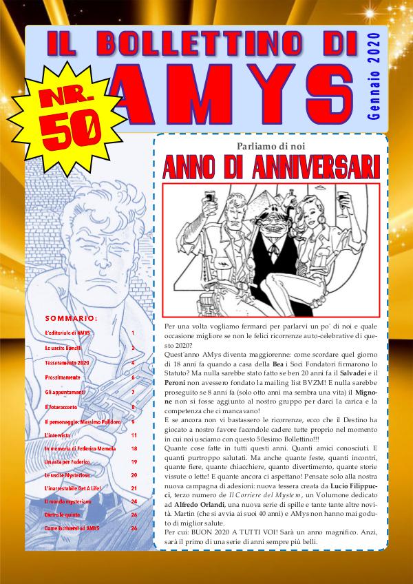 IL BOLLETTINO DI AMYS nr. 50-2020.def