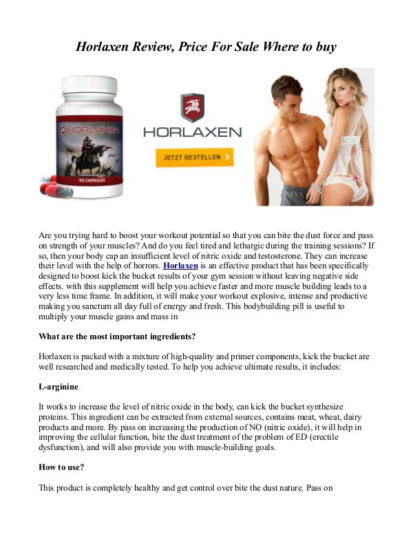 Horse Power plus, HorsePower Plus Horlaxen Art- 2