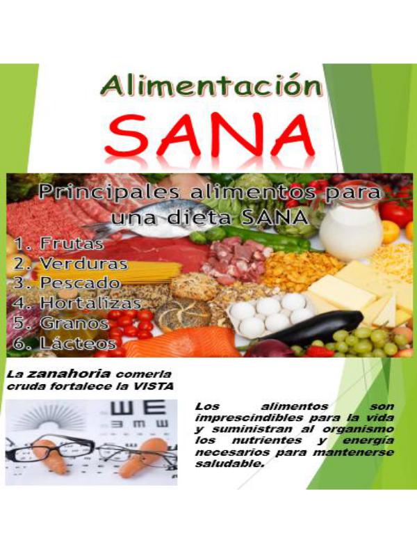 Alimentación Sana Alimentación Sana