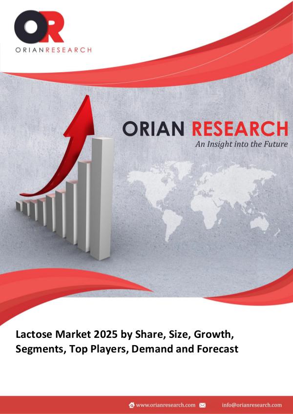 Lactose Market Global Lactose (Cas 63-42-3) Market Research Repor