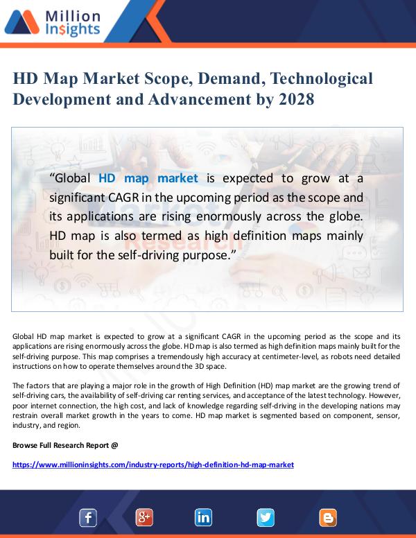 Market Giant HD Map Market Technological Development and Advanc