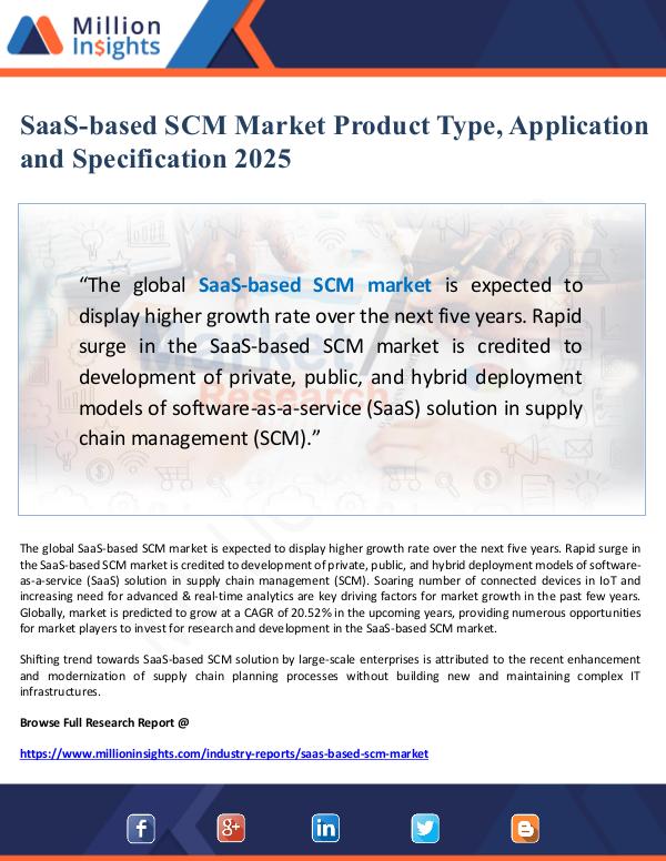 Market Giant SaaS-based SCM Market Product Type, Application an