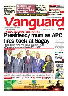 Presidency mum as APC fires back at Sagay