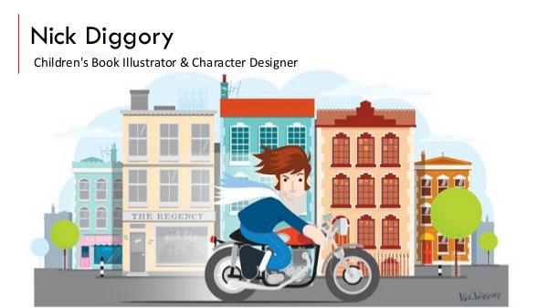 Nick Diggory - Children's Book Illustrator & Character Designer Nick Diggory