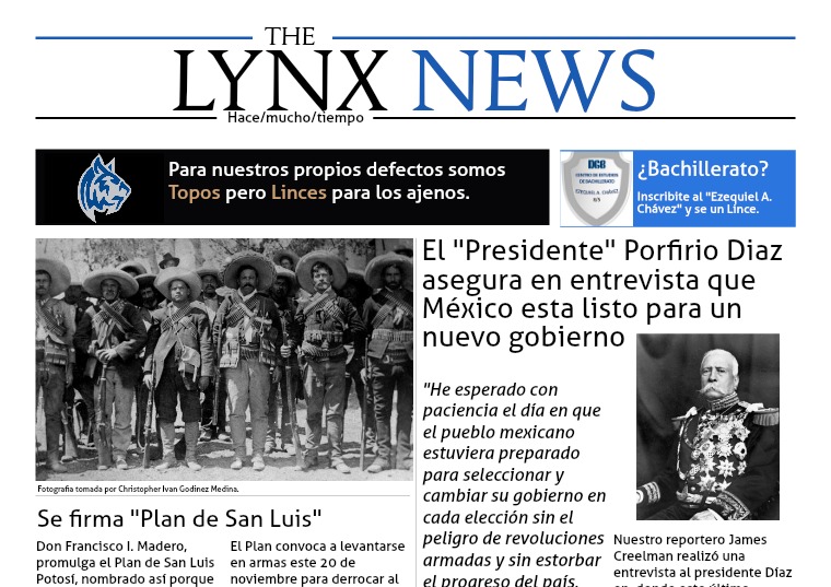 Periodico de la revolución mexicana 1