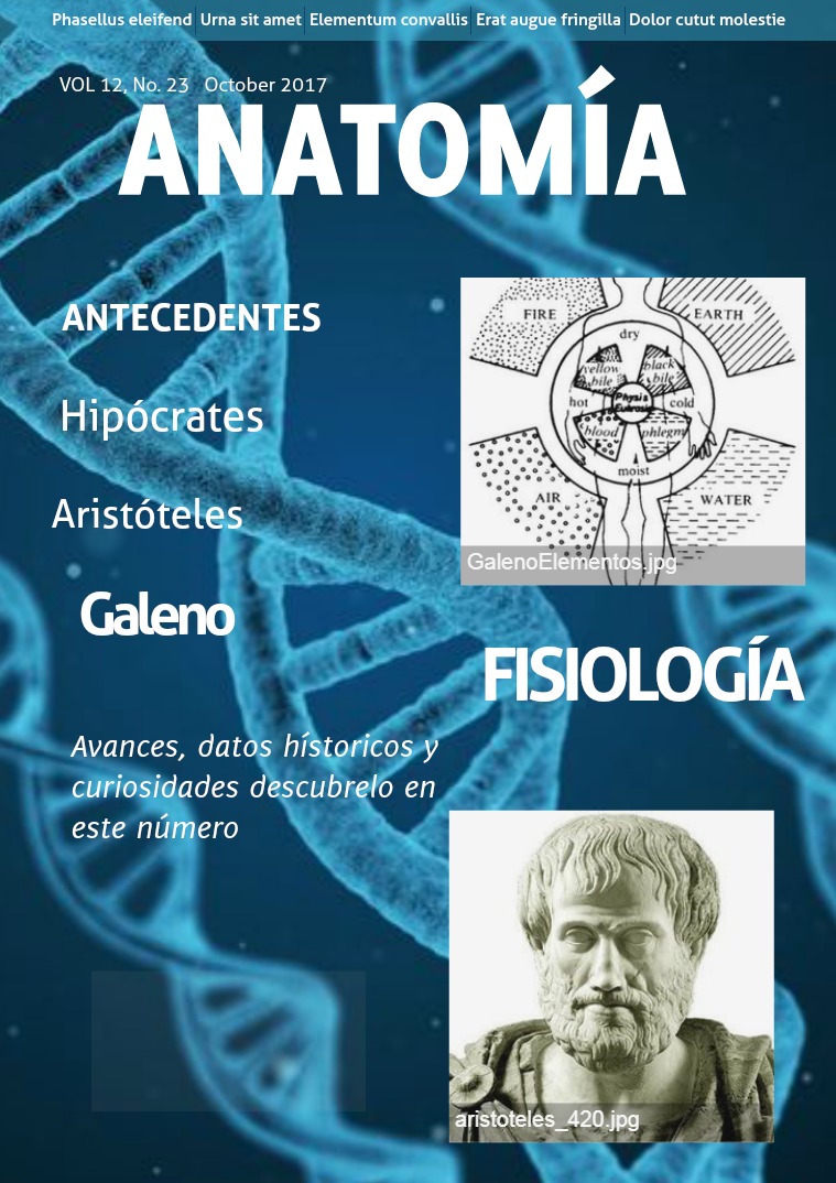 Antecedentes de anatomía y fisiología El cuerpo humano siempre ha representado un mister