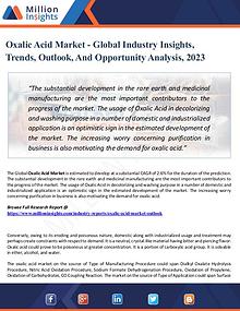 Chemical Market ShareAnalysis