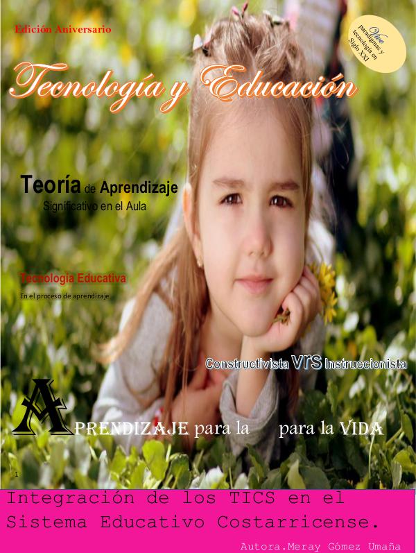 Tecnología y Educación Tarea revista digital.Merary