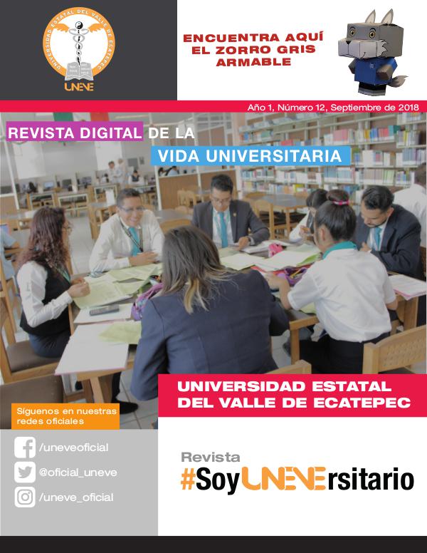 #SoyUNEVErsitario Revista #SoyUNEVErsitario Número 12