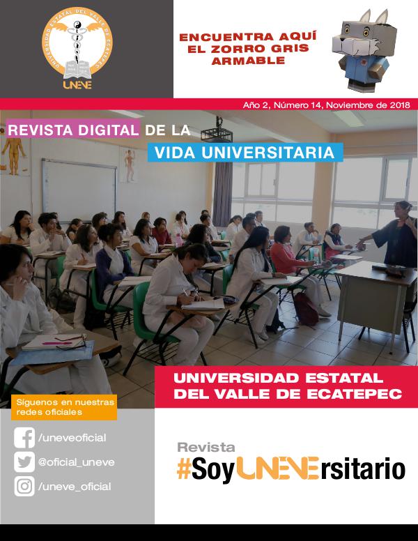 Revista #SoyUNEVErsitario Número 14