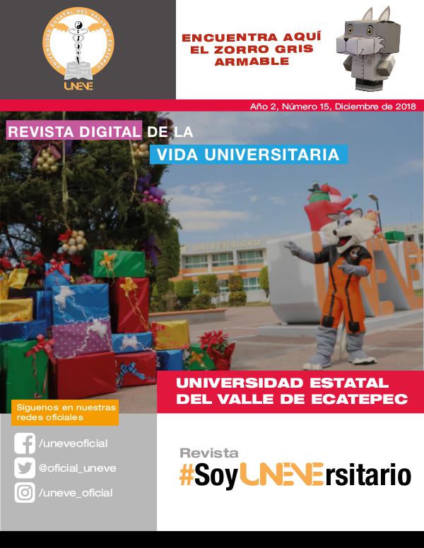 #SoyUNEVErsitario Revista #SoyUNEVErsitario Número 15