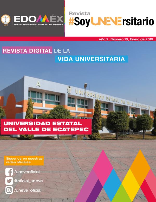 #SoyUNEVErsitario Revista #SoyUNEVErsitario Número 16