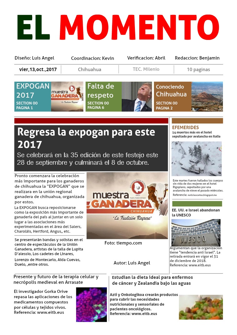 Periodico 1era edicion