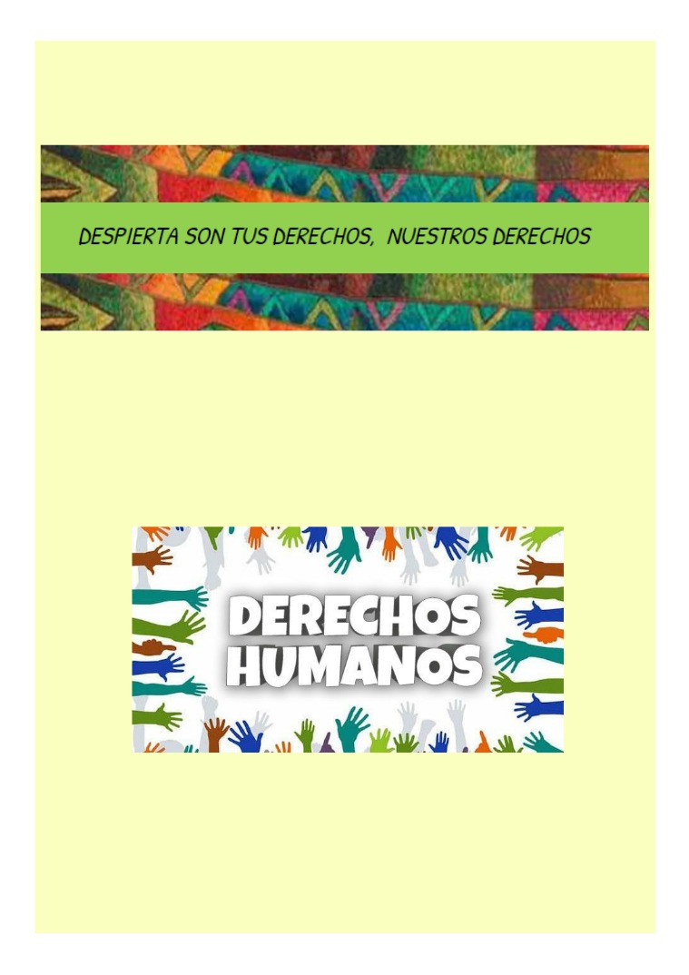 DERECHOS HUMANOS