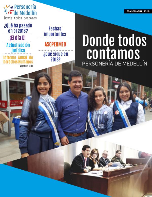 DONDE TODOS CONTAMOS Donde todos contamos - abril