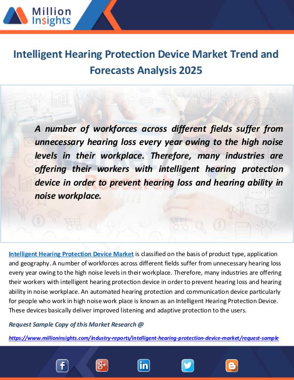 Industry and News Intelligent Hearing Protection Device Market