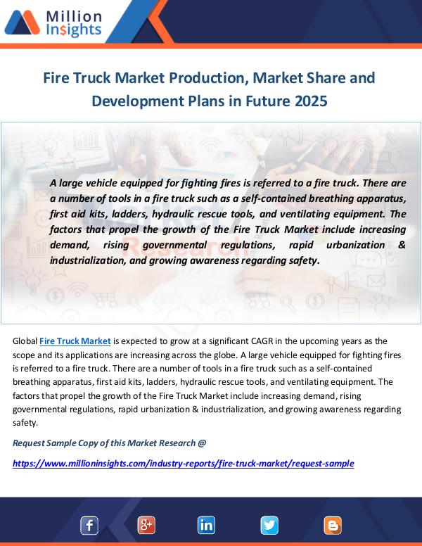 Fire Truck Market