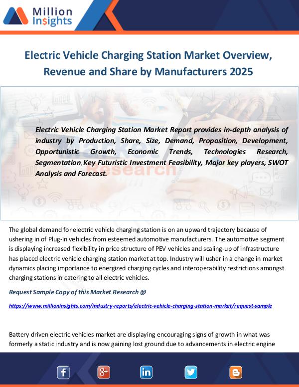 Electric Vehicle Charging Station Market