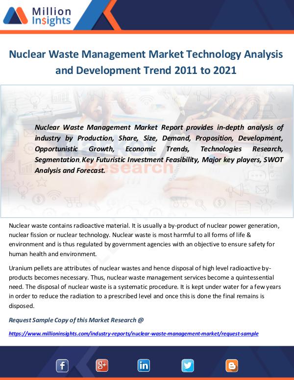 Nuclear Waste Management Market