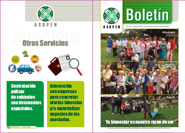 Boletín 39 - ASOPEN Boletin ASOPEN 39