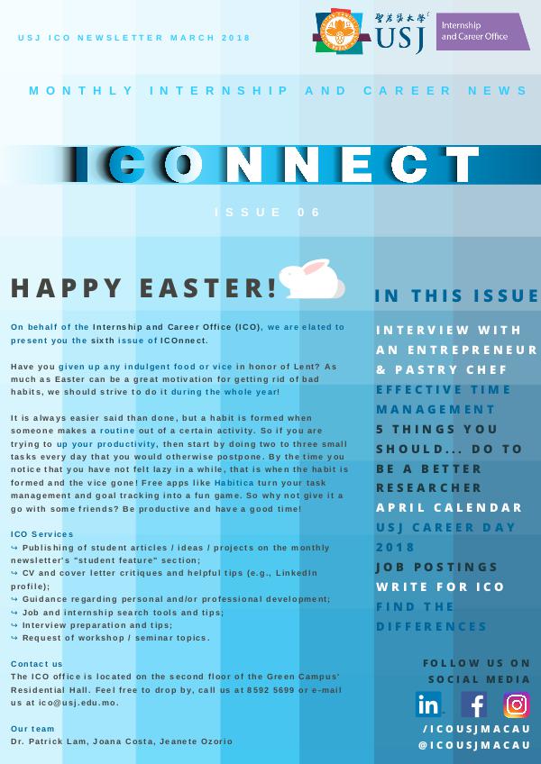 ICOnnect | ICO Newsletter Issue 06 - March 2018