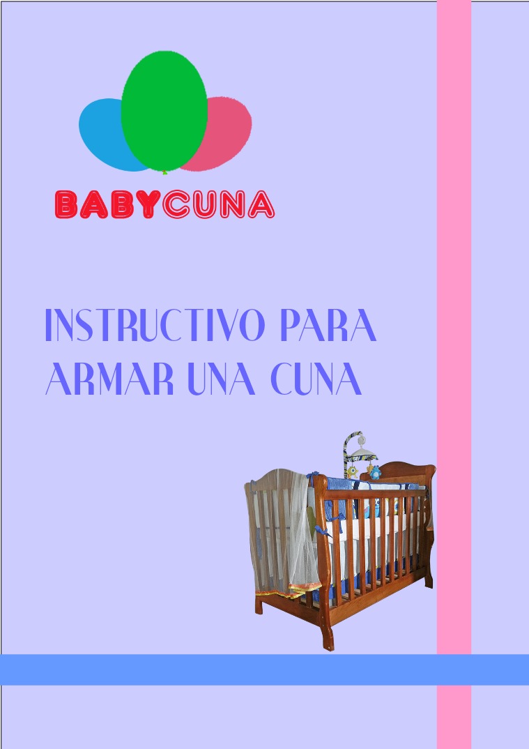 Instrucciones para el armado de una cuna manual de armado de cuna