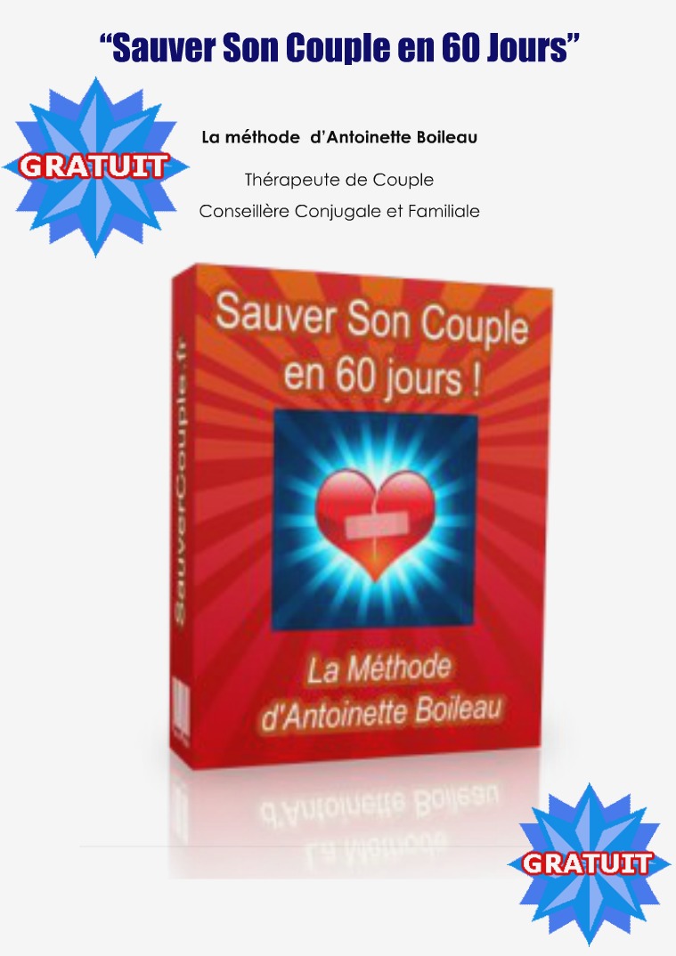 SAUVER SON COUPLE EN 60 JOURS PDF GRATUIT ANTOINETTE BOILEAU