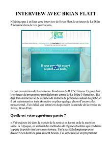 La Diète 2 Semaines PDF / Livre Télécharger Gratuit Brian Flatt