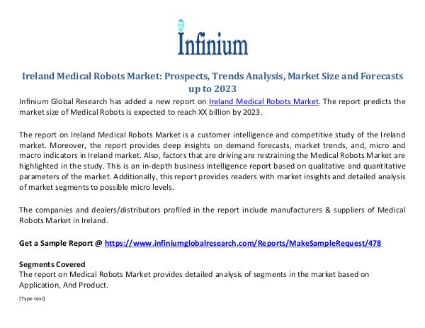 Ireland Medical Robots Market