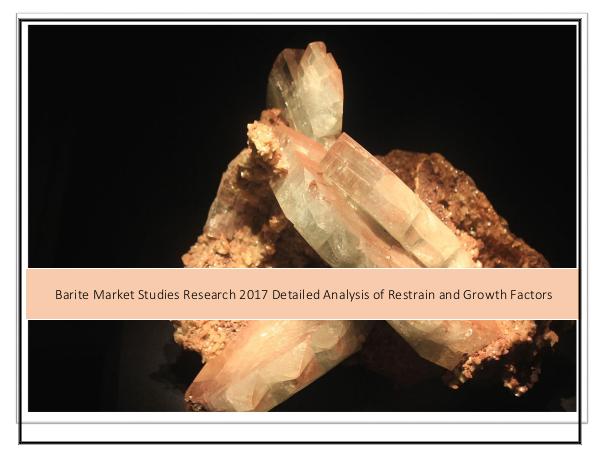 IGR Barite Market