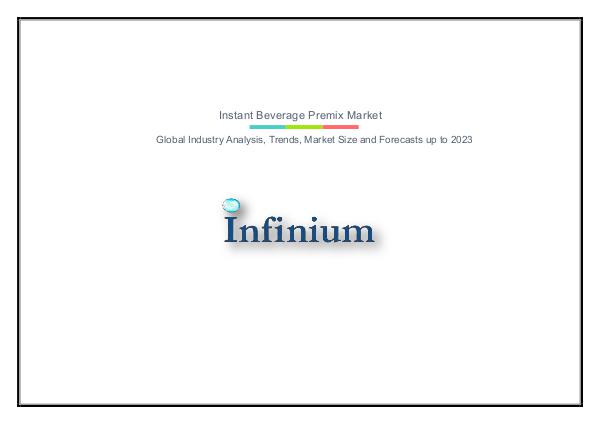 Instant Beverage Premix Market